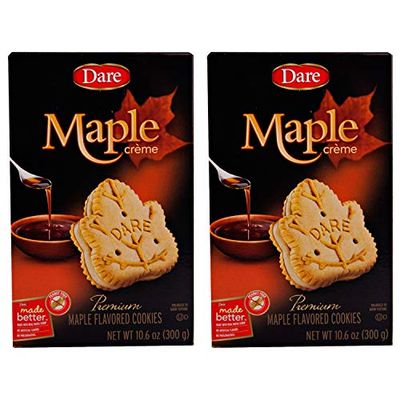 Dare Creme Cookies 10.6 ounce pack of 2 maple2