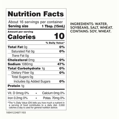 Roland Foods Premium Soy Sauce, Naturally Brewed, 8.45 Ounce Bottle, Pack of 1