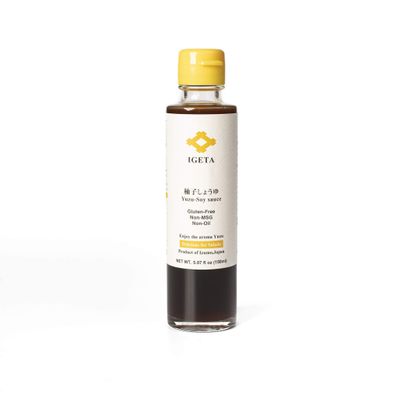Yuzu-Infused Tamari Soy Sauce - Gluten Free, 5 floz, No MSG, No artificial flavorings