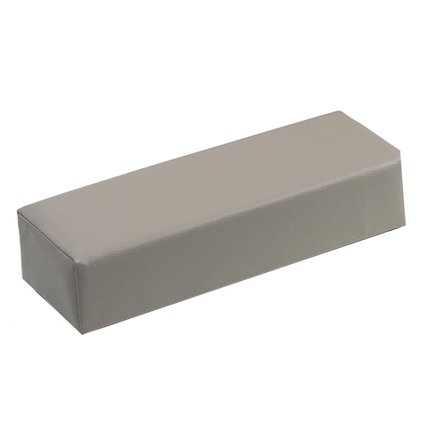 TANG SONG Rectangle Sponge Manicure Hand Rest Pillow Wooden Nail Stand Hand Holder Nail Table Manicure Armrest Cushion Grey