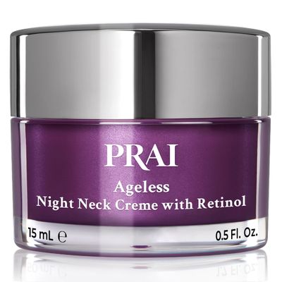 PRAI Beauty Ageless Throat &amp; Decolletage Night Creme Neck Firming Cream For Overnight Use Cruelty &amp; Paraben-Free Neck Tightening Cream with Retinol Neck Cream for Tightening and Firming 0.5 Oz