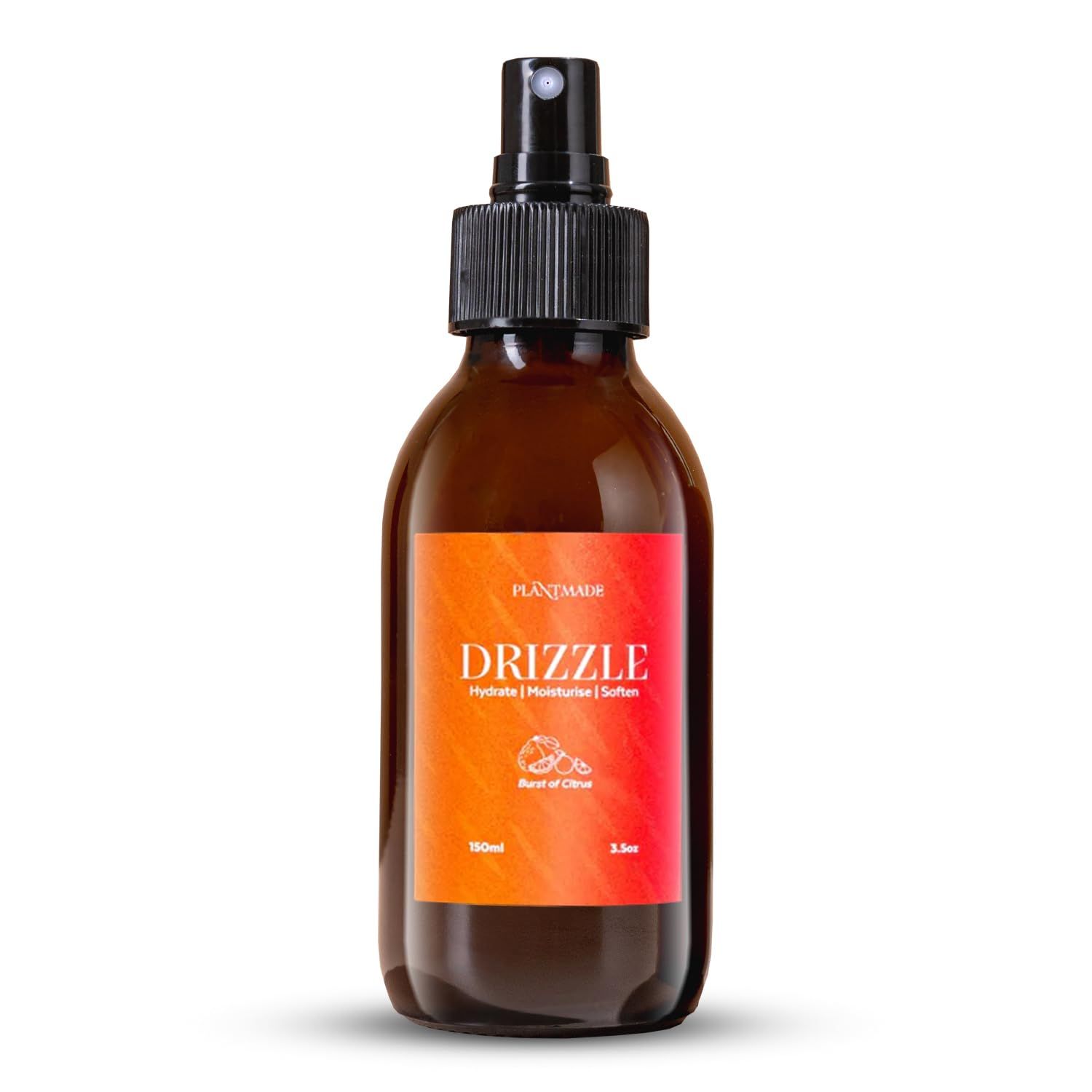 Scalp and Beard Hydration Mist, Detangle in a Few Sprays, Combat Dry and Brittle Strands, Plant Based Natural Ingredients 5 Ounce Pack of 1, Citrus