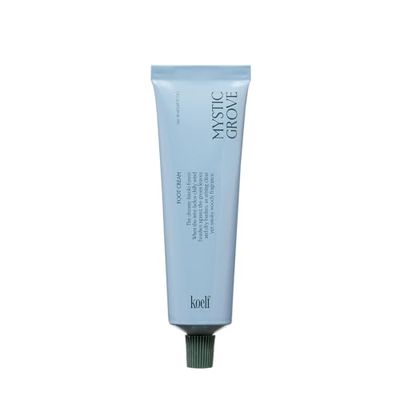 Koelf Foot Cream Mystic Grove 50ml 1.69 fl. oz. - Foot Care, Odor Care, for Dry &amp; Rough Skin, Hinoki Scented, Cypress, Amber, Foot Repair Cream with Urea, Enzyme, Glycolic Acid for Smooth Skin