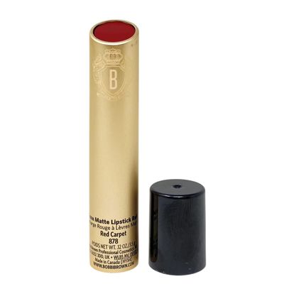 Bobbi Brown Luxe Matte Lipstick Refill - 878 Red Carpet medium, rich red - .12 oz 3.5 g