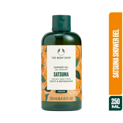 The Body Shop Shower Gel, Satsuma, 8.4 fluid ounces Packaging May Vary