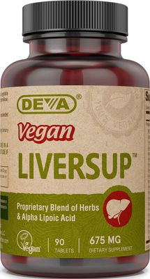 DEVA Nutrition Vegan Liver Support Tablets, 90 Count