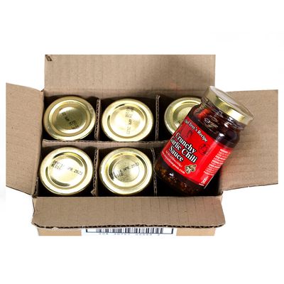 MISHIMA Crunchy Garlic Chili Sauce Asian Magic Condiments Chef Troy's Recipe Versatile & Flavorful Japanese Condiment with Mild Spice Perfect for Rice, Noodles, Sushi, Sandwiches & More 4.025oz x 6...