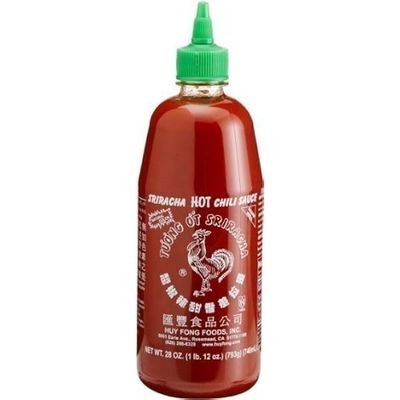 Generic Sriracha Chili Hot Sauce, 28 oz Bottle - Huy Fong Sriracha