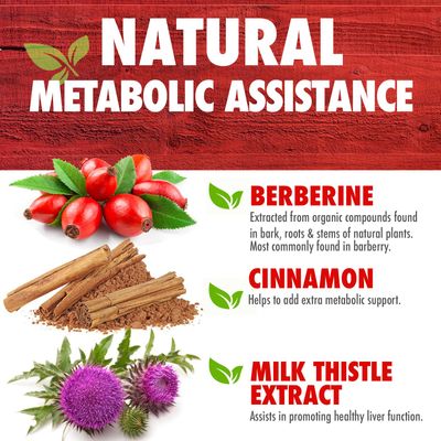Dr. Emil Berberine 500mg Capsules - Berberine Supplement with Cinnamon, MTC Oil &amp; Milk Thistle - Berberine HCL Made in The USA, 30-Day Supply