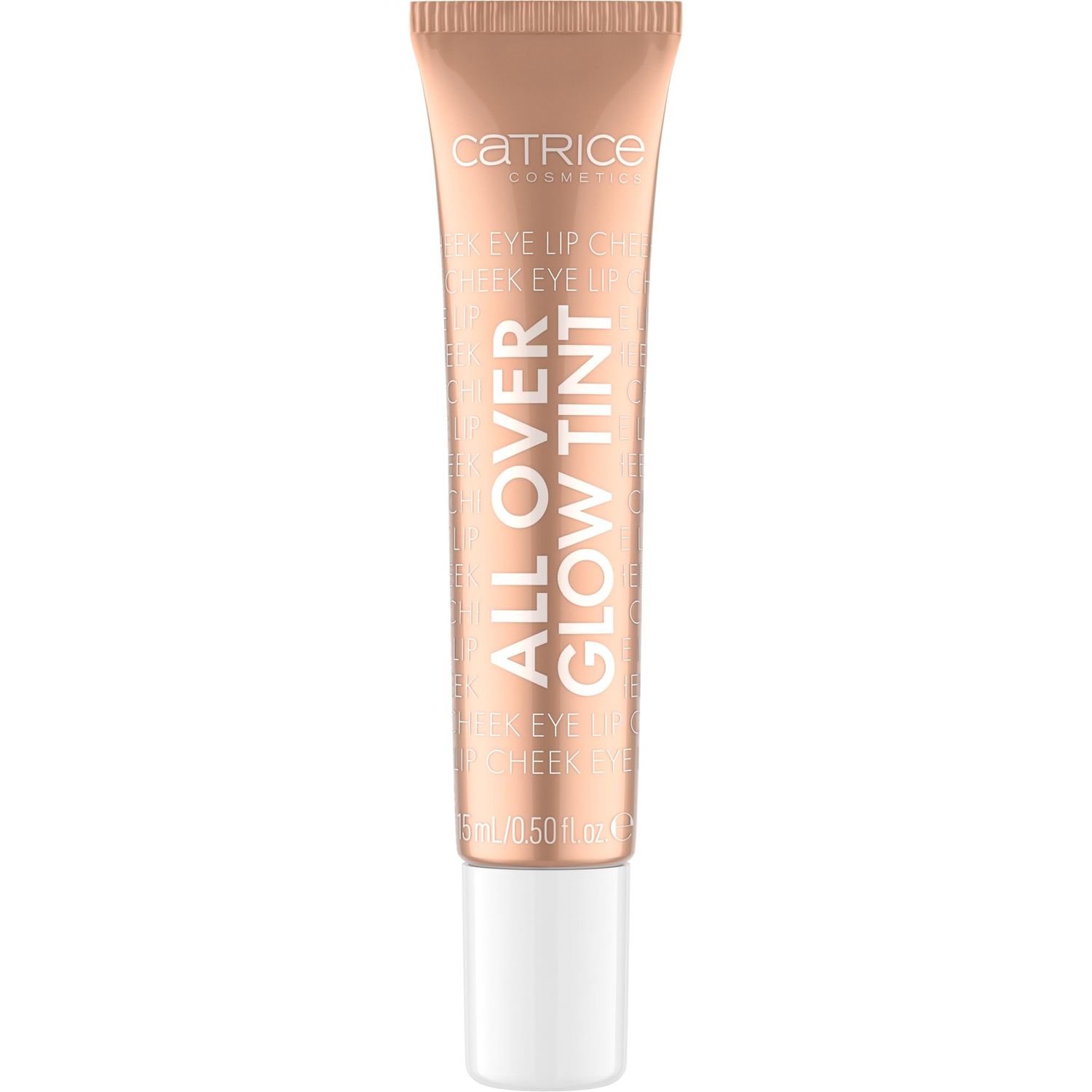 Catrice All Over Glow Tint Multi-Use Liquid Highlighter Eyes, Cheeks, Lips &amp; Body WIth Vitamin C &amp; Niacinamide, Long-lasting &amp; Lightweight Vegan &amp; Cruelty Free 030 Sun Dip