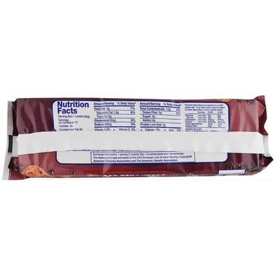 Voortman Sugar Free Chocolate Chip Cookies 2 Packages