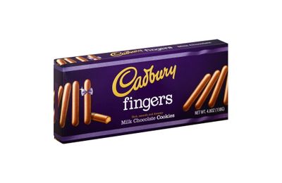 Cadbury Cookie Fingers Milk, 4.8 oz