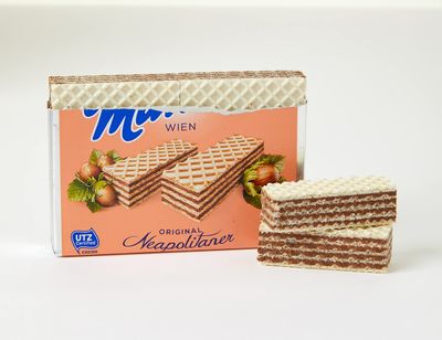 Manner Original Neapolitaner Wafers 75 g Pack of 12