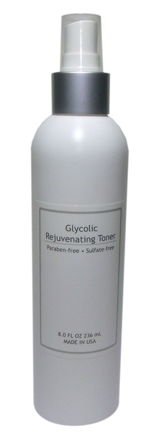 Pure Ziva 2.45 Glycolic Acid Exfoliating Spray Toner Astringent, Paraben, Gluten &amp; Sulfate Free, 8 Fluid Ounces, No Animal Testing &amp; Cruelty Free