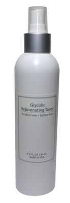 Pure Ziva 2.45 Glycolic Acid Exfoliating Spray Toner Astringent, Paraben, Gluten &amp; Sulfate Free, 8 Fluid Ounces, No Animal Testing &amp; Cruelty Free