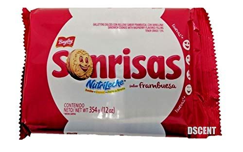 Sonrisas Galletitas Frambuesa 3 X 118 Gr