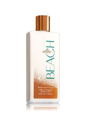 Bath &amp; Body Works Shea &amp; Vitamin E Lotion At The Beach