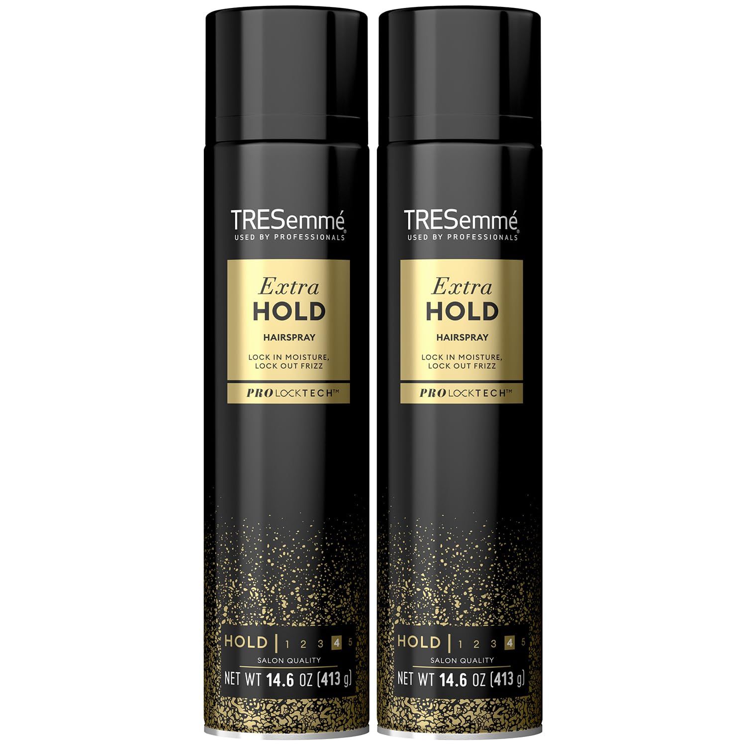 TRESemme Hairspray, Extra Hold, 2-Pack - Moisturizing Hair Spray, Anti-Frizz Products, Humidity Protection, 14.6 Oz Ea