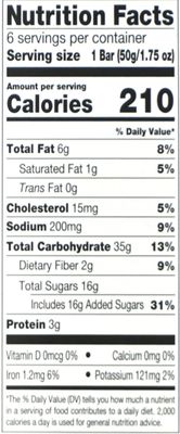 Tastykake: Oatmeal Raisin Cookie Bars 3 Boxes