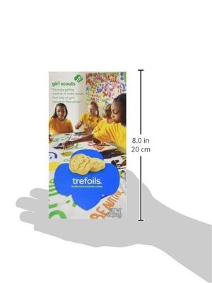 Girl Scout Cookies Trefoils A Traditional Shortbread Cookie - 1 Box of 36 Cookies Packaging may vary