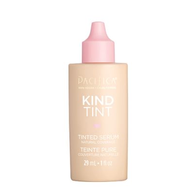 Pacifica Tinted Moisturizer - Kind Tint Serum, Lightweight Hydrating Foundation with Vegan Collagen &amp; Hyaluronic Acid for Dewy Glow, Buildable Coverage, Vegan, 1 fl oz Shade 19