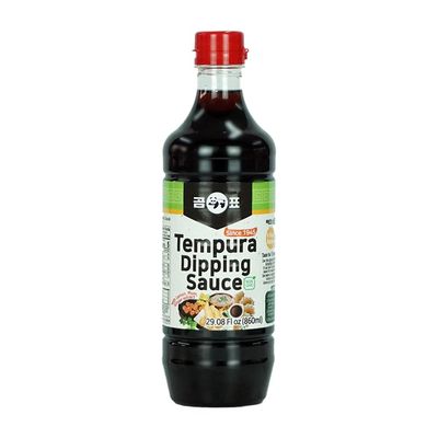 Taehwa GOMPYO Tempura Dipping Sauce Tsuyu Sauce, Soy Dipping Sauce, Korean Dipping Sauce, NON-GMO, Lemon Plum Ginger Extract 29.08 Fl Oz