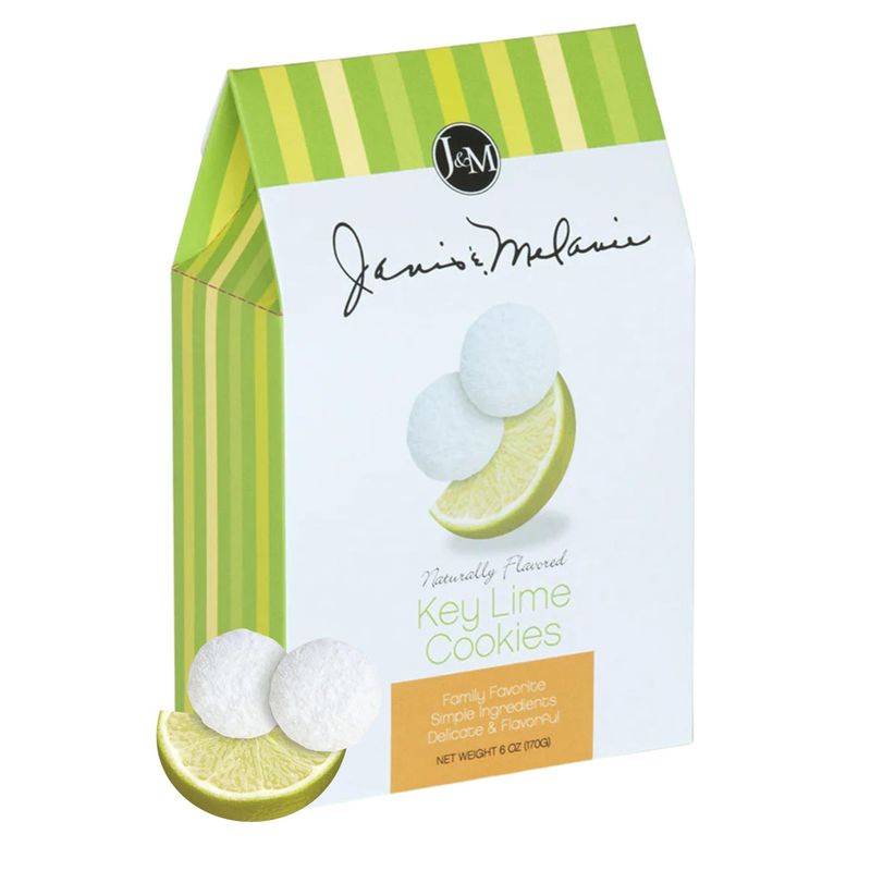 J&amp;M Foods Key Lime Cookies, 6 Ounce