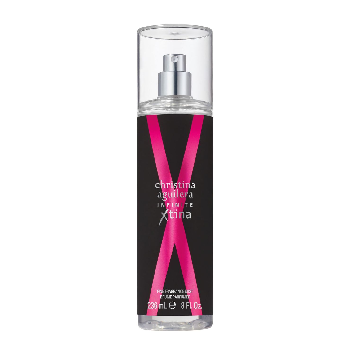 Christina Aguilera Infinite Xtina Perfume for Women, Fine Fragrance Mist with Notes of Pink Guava, Rose Absolute &amp; Vanilla - Warm Floral, 8.0 fl oz