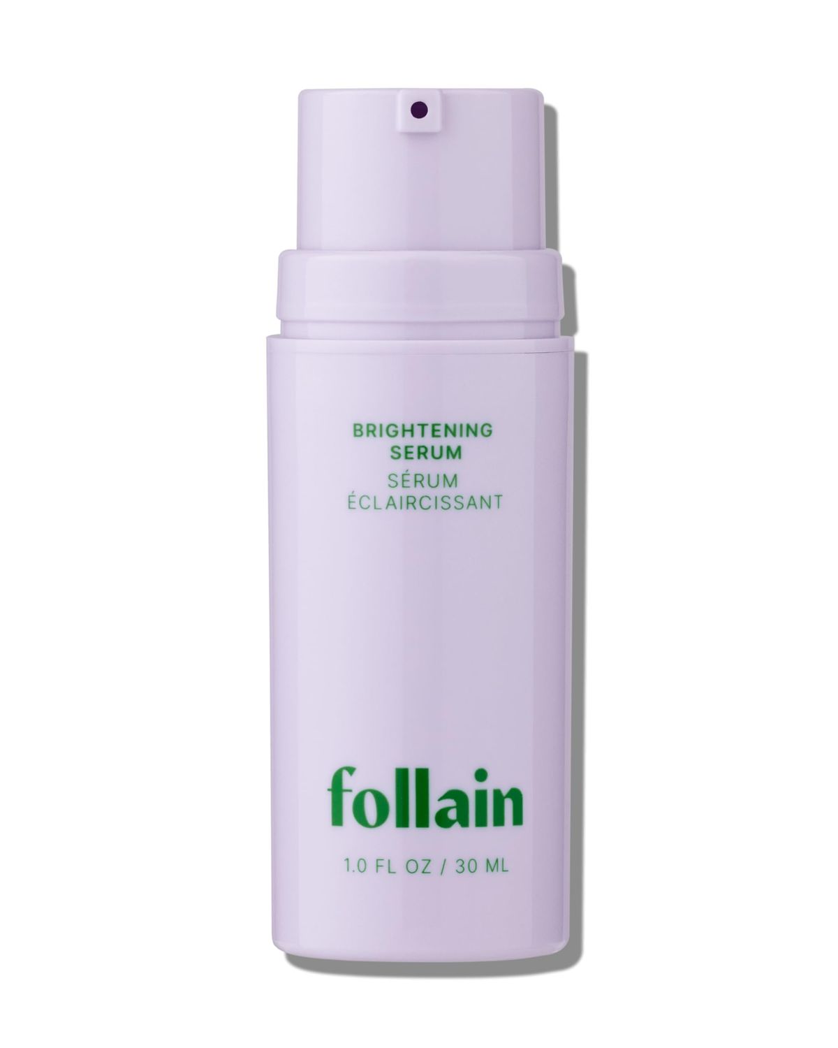 Follain Brightening 5 Vitamin C Niacinamide Serum for All Skin Types Combat Dark Spots &amp; Dullness - Clean Beauty, AHA &amp; Antioxidant-Rich, Daily Glow Serum - Vegan &amp; Cruelty-Free