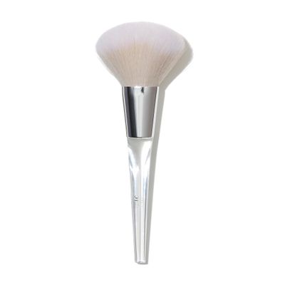 e.l.f. Precision Powder Brush, Large Shaped Makeup Brush For Pressed &amp; Loose Powder, Bronzer, Highlighter &amp; Blush, Vegan &amp; Cruelty-Free