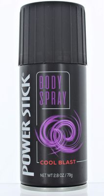 Power Stick Mens Body Spray Cool Blast 2.80oz