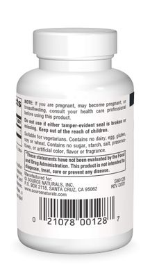 Source Naturals Glutathione, Supplement for Liver Support, 50mg - 30 Tablets