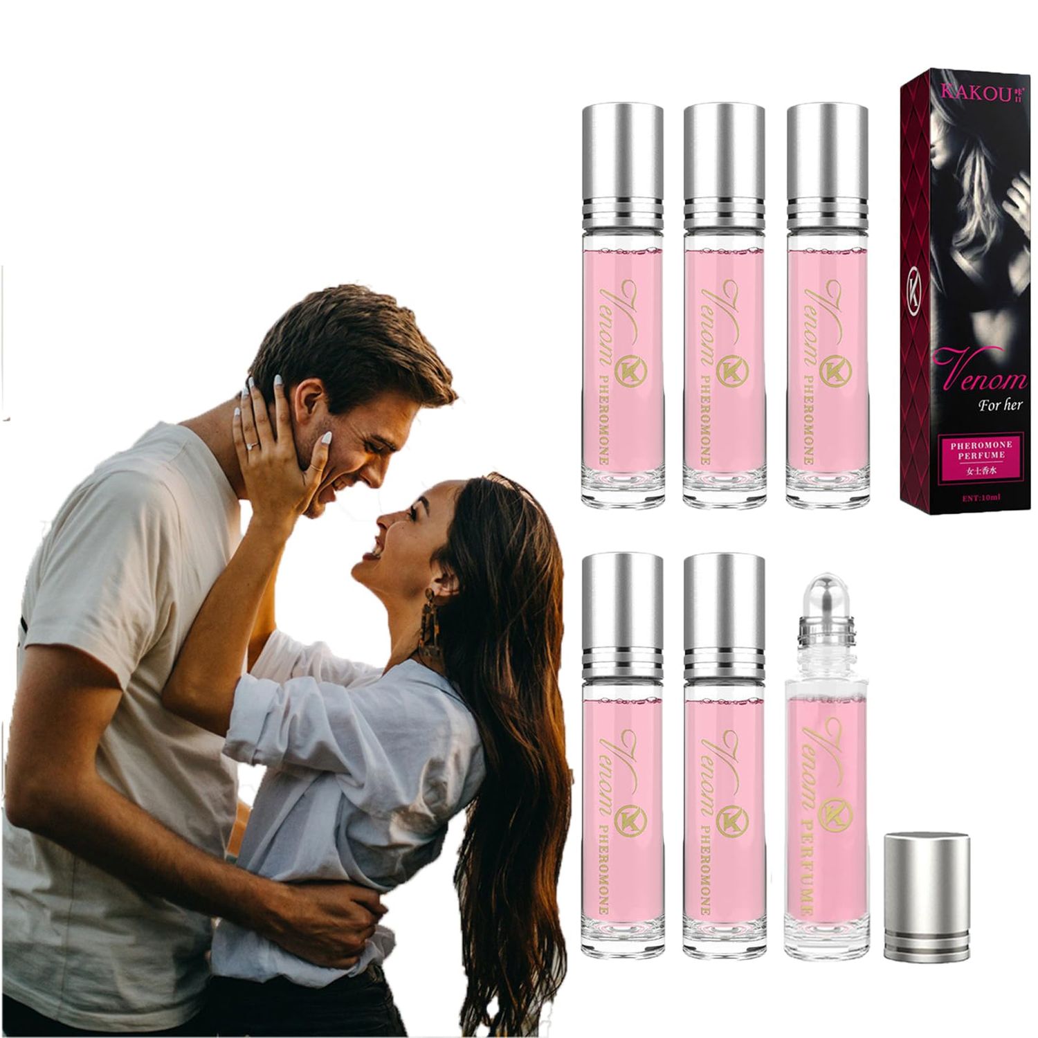 pheromones perfumes for women, Phero Roll-On Perfume, best fragrances Phero Oil for Women to Attract Men Pack of 6