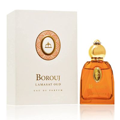 Dumont BOROUJ LAMASAT OUD - 85ml Travel Size - Arabic Inspired Unisex Perfume for Men &amp; Women - Musky, Woody &amp; Oriental Fragrance - Long Lasting Cologne Mist &amp; Body Spray - for Him &amp; Her