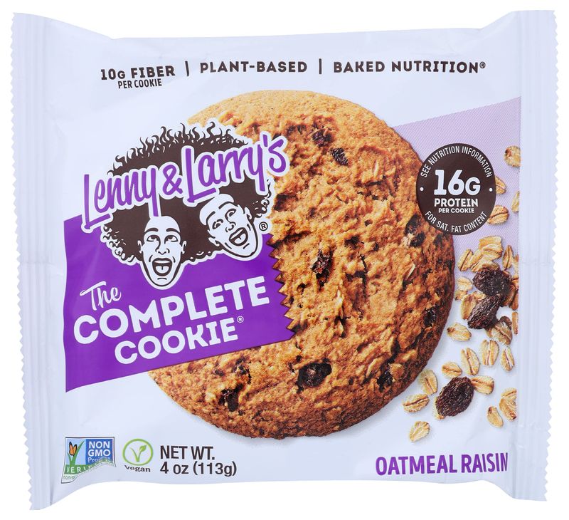 Lenny &amp; Larry&#39;s The Complete Cookie Oatmeal Raisin, 4 oz