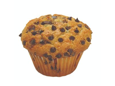 Davids Cookies Chocolate Chip Muffin, 6 Ounce -- 12 per case.