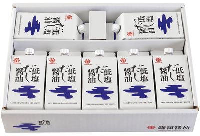 Kamada Less Sodium Dashi Soy Sauce 7cartons 200ml each