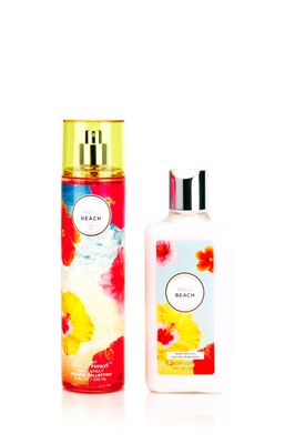 So French Beach Collection Body Mist and Lotion Set Maui Beach
