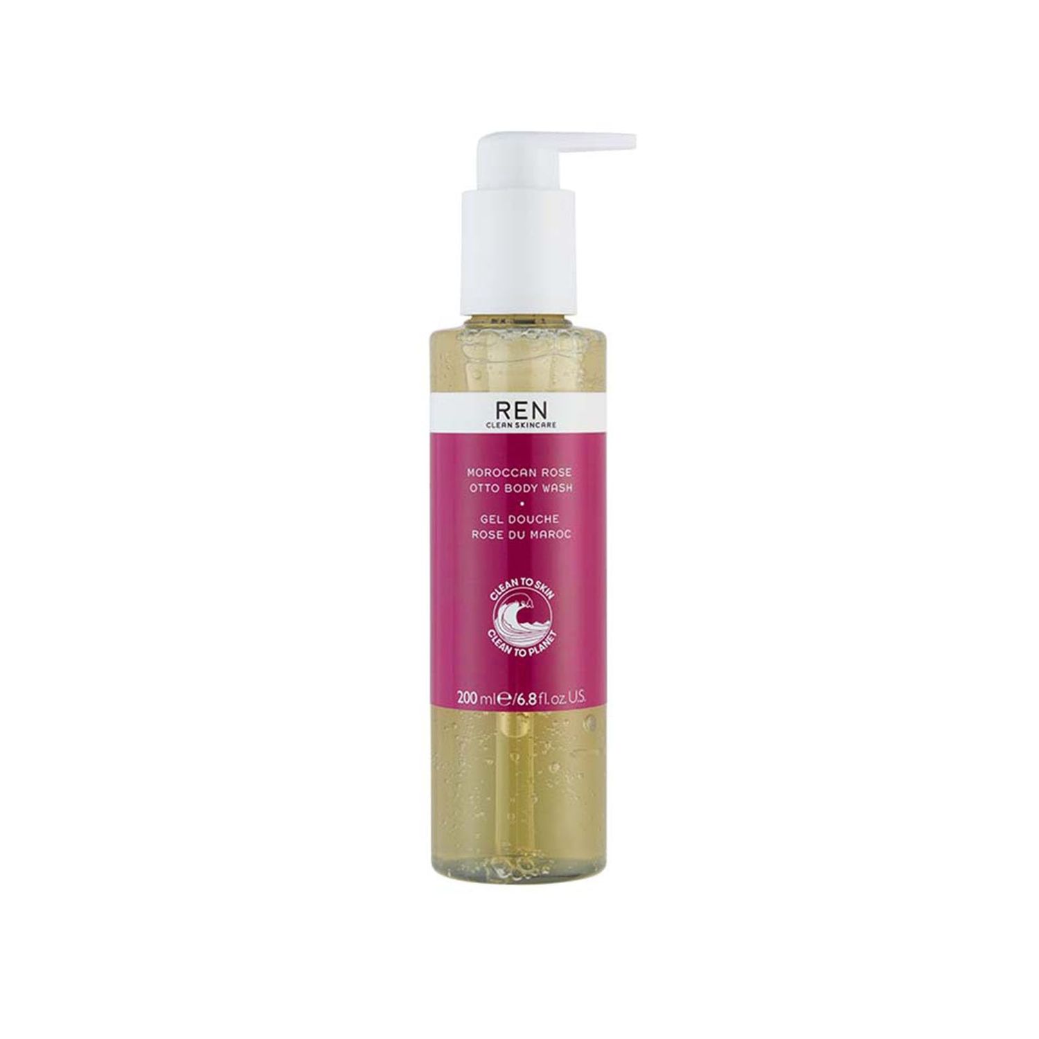 REN Moroccan Rose Otto Body Wash, 200 ML
