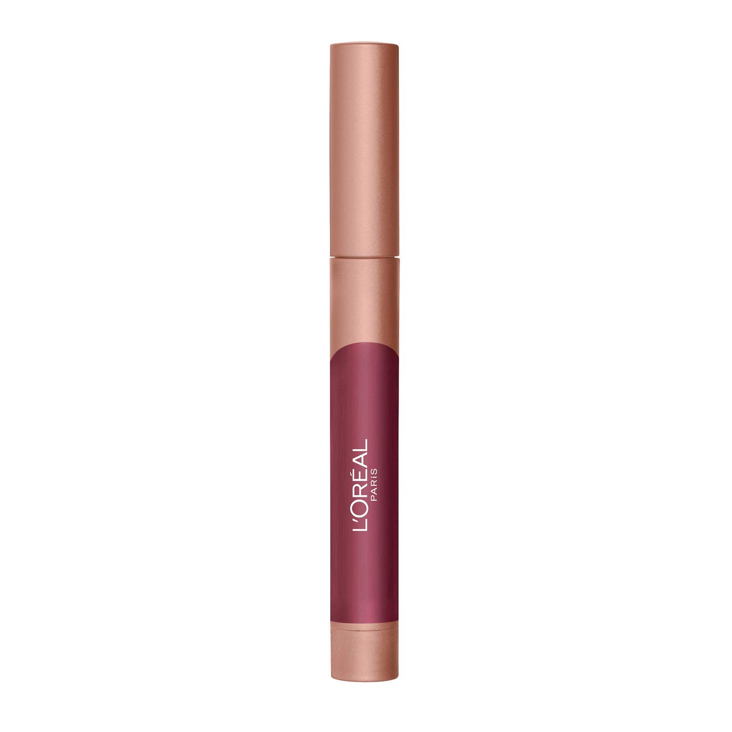 LOreal Paris Infallible Matte Lip Crayon, Sizzling Sugar Packaging May Vary