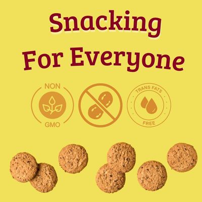 KA-ME Mi-Del Ginger Snaps Cookies - Authentic Flavor - Crunchy Cookies - Non-GMO Certified, 0g Trans Fat - Healthy Cookie Snack - 10oz Pack of 2