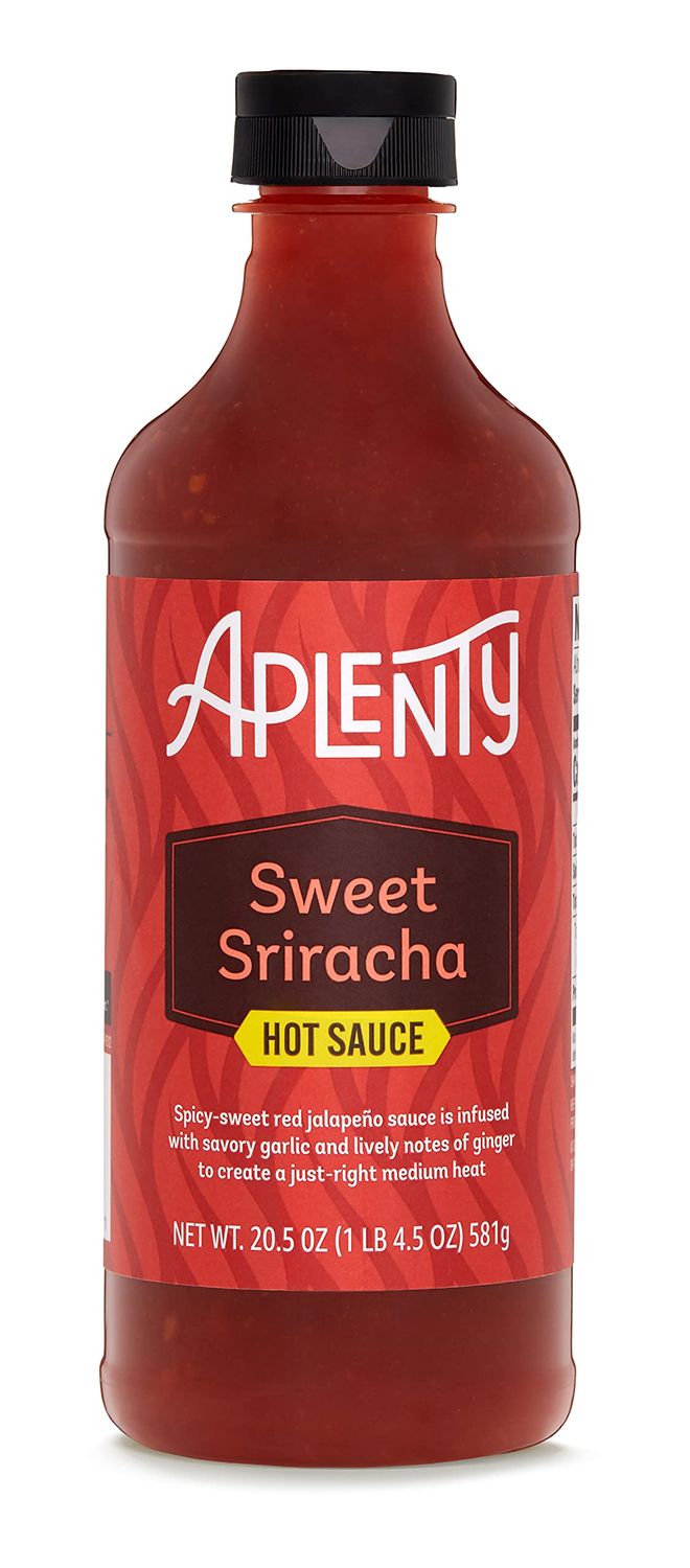 Amazon Brand, Aplenty Sweet Sriracha Hot Sauce, 20.5 Oz