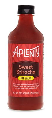 Amazon Brand, Aplenty Sweet Sriracha Hot Sauce, 20.5 Oz