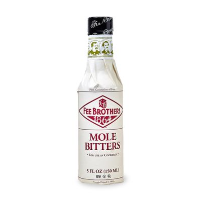 Fee Brothers Mole Cocktail Bitters - Aromatic Cocktail Mixer &amp; Concentrated Flavoring, Gluten Free, Vegan-Friendly, 5 fl oz