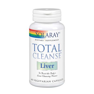 SOLARAY Total Cleanse Liver Milk Thistle, Dandelion &amp; More for Healthy Cleansing Support 60 Count Pack of 1