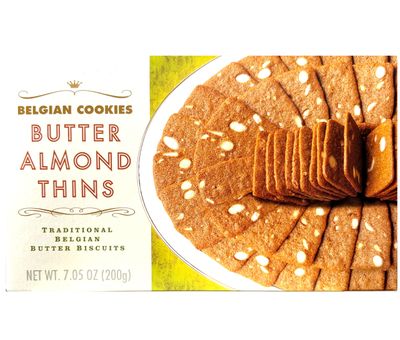 Belgian Cookies, Butter Almond Thins