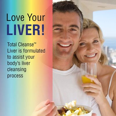 SOLARAY Total Cleanse Liver Milk Thistle, Dandelion &amp; More for Healthy Cleansing Support 60 Count Pack of 1