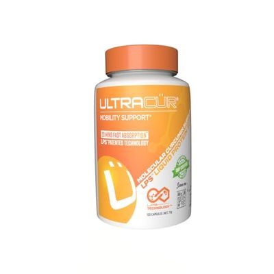 UltraCur Curcumin Complex Supplement - Ultra Bioavailable High Absorption Turmeric Curcumin Supplement for Joint, Muscle &amp; Brain Support - Patented Protisorb for Premium Absorption - 120 Capsules