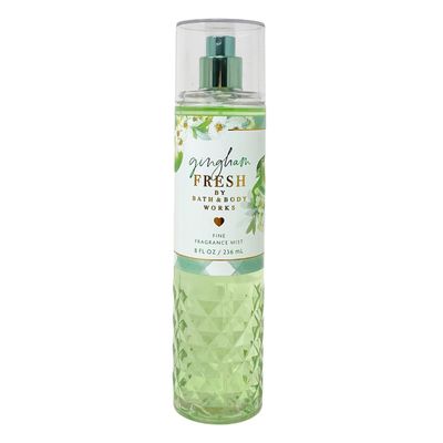 Bath &amp; Body Works Fine Fragrance Body Spray Mist 8 fl oz 236 mL Gingham Fresh