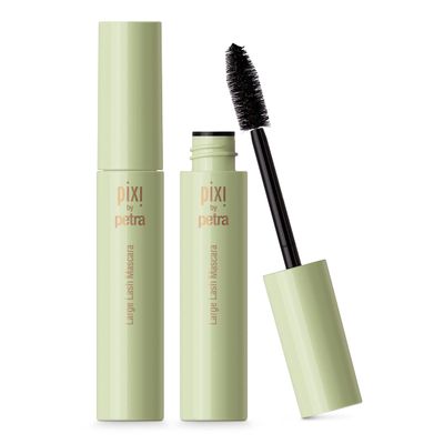 Pixi Beauty Large Lash Mascara - Bold Black 12ml Intensely Volumizing Mascara Buildable Formula Lengthen and Plump Lashes 0.4 Fl Oz